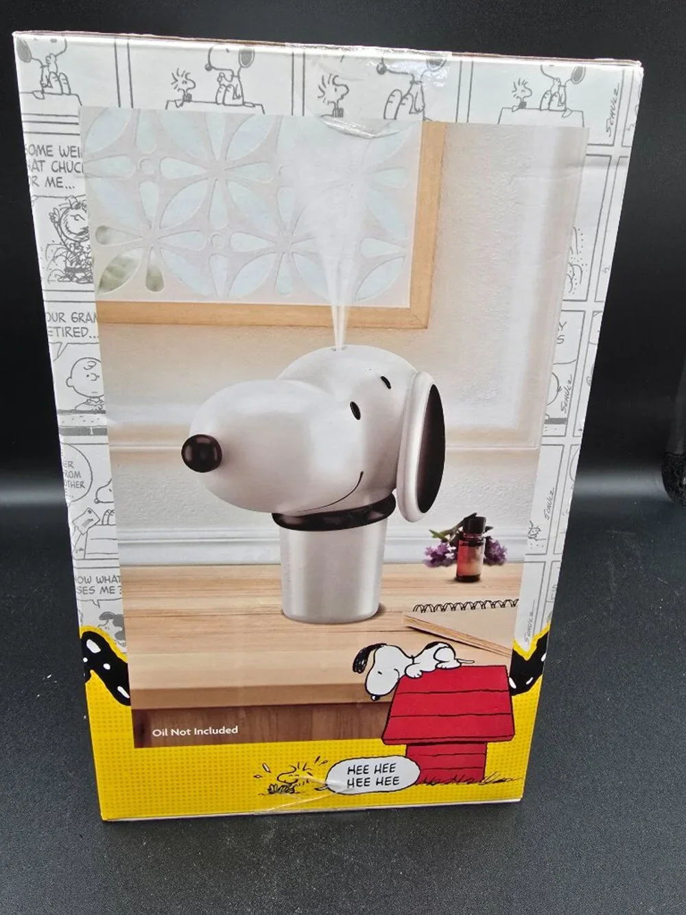 Peanuts Snoopy Ultrasonic Diffuser 280ml – NIB – NEW